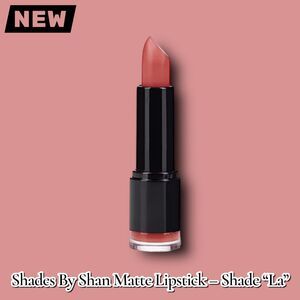 New NWT Sealed Shades By Shan Matte Lipstick – Shade “La”